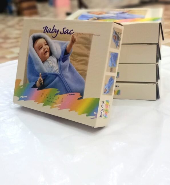 নবজাতককে আরামদায়কভাবে জড়ানোর বেবি স্যাক সোয়াডল কম্বল