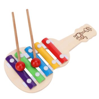 5-Note Wooden Xylophone Musical Toy for Kids – Small Size