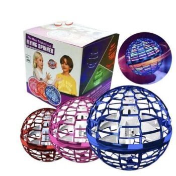 FlyNova Pro Flying Spinner Ball with LED Lights & Remote Control