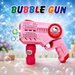 LED Bubble Gun Toy for Kids