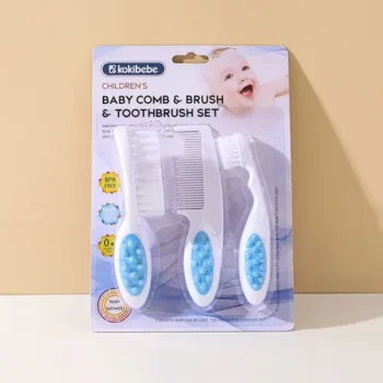 Baby Comb Brush & Toothbrush Set