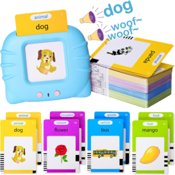 Kids Talking Flash Card Learning Device