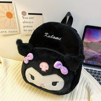 Kuromi Soft Plush Backpack