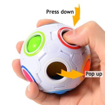 Rainbow Magic Ball Fidget Puzzle