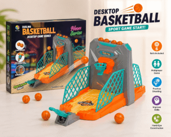 Kids Desktop Basketball Game – 2 Player Tabletop Shooting Game