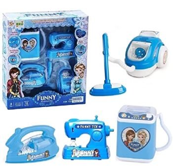 4-Piece Battery-Operated Home Appliance Toy Set