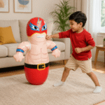 Intex 3D Wrestler Bop Bag for Kids – Inflatable Punching Toy