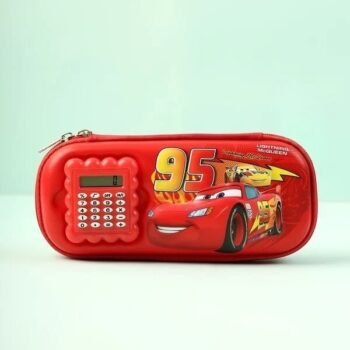Cars 95 Calculator Pencil Case for Kids