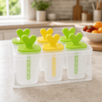 Reusable Popsicle Mold Set – 6 Ice Pop Molds
