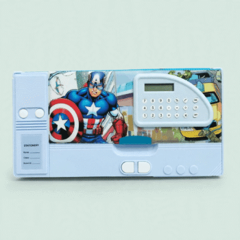 Captain America Multifunction Calculator Pencil Box