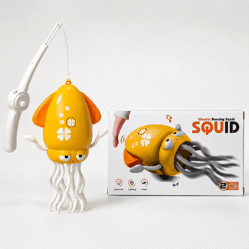 Electric Dancing Squid Toy with Music, Light & Sensor