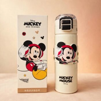 Mickey Mouse 3D Kids Thermos Water Bottle - 500 ml